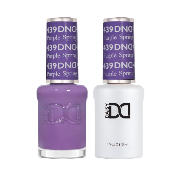 DND DC Gel & Lacquer Duo Purple Spring #439