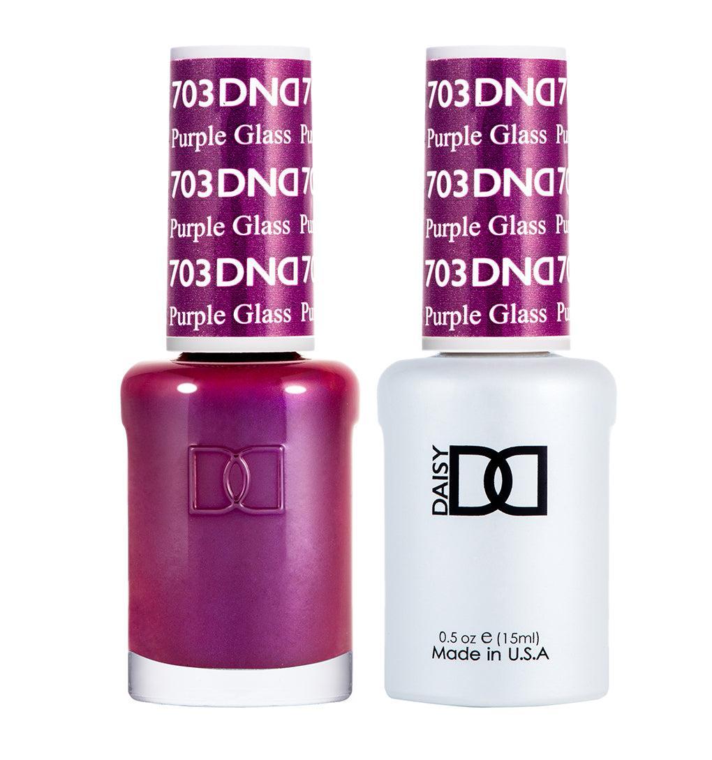 DND DC Gel & Lacquer Duo Purple Glass #703
