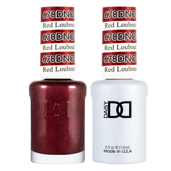 DND DC Gel & Lacquer Duo Red Louboutin #678