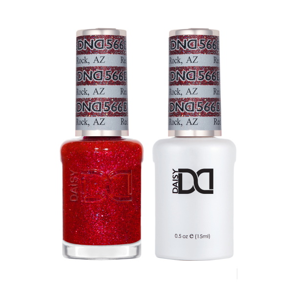 DND DC Gel & Lacquer Duo Red Rock #566