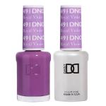 DND DC Gel & Lacquer Duo Royal Violet #491