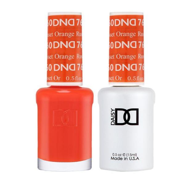 DND DC Gel & Lacquer Duo Russet Orange #760