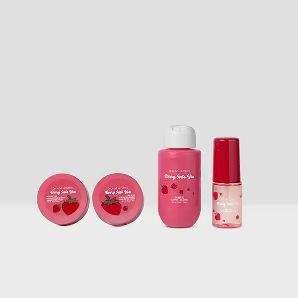 Beauty Creations Sweet Dose Fruity Travel Set Berry Into You Scent