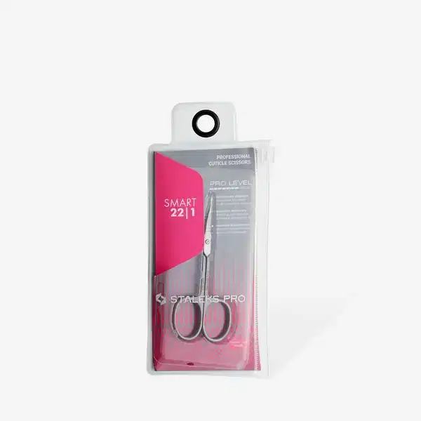 STALEKS Cuticle Scissors Narrow Straight Blades