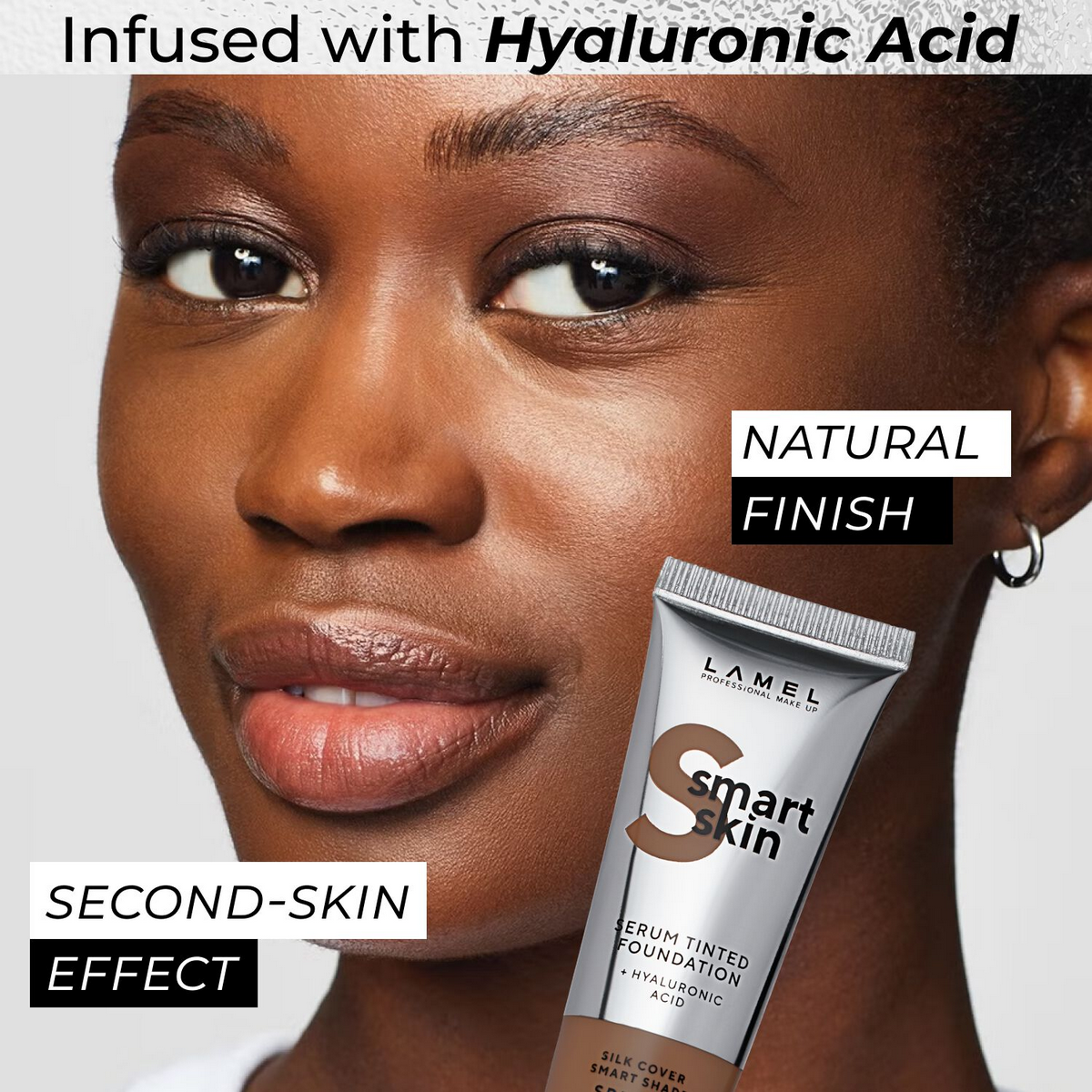 PALLADIO Skin Tint, Dark Caramel