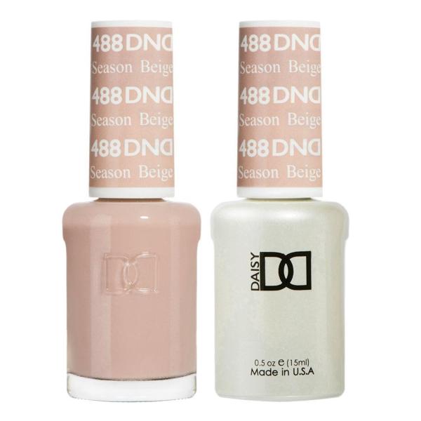 DND DC Gel & Lacquer Duo Season Beige #488
