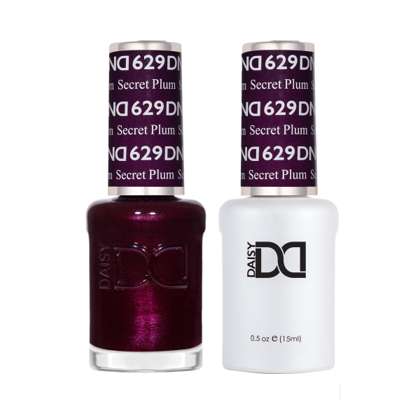 DND DC Gel & Lacquer Duo Secret Plum #629