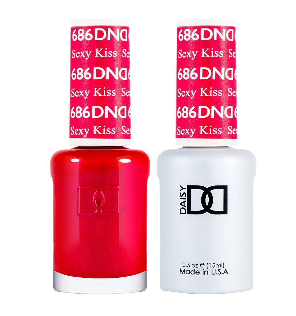 DND DC Gel & Lacquer Duo Sexy Kiss #686