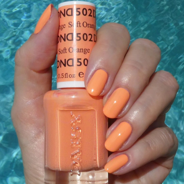 DND DC Gel & Lacquer Duo Soft Orange #502