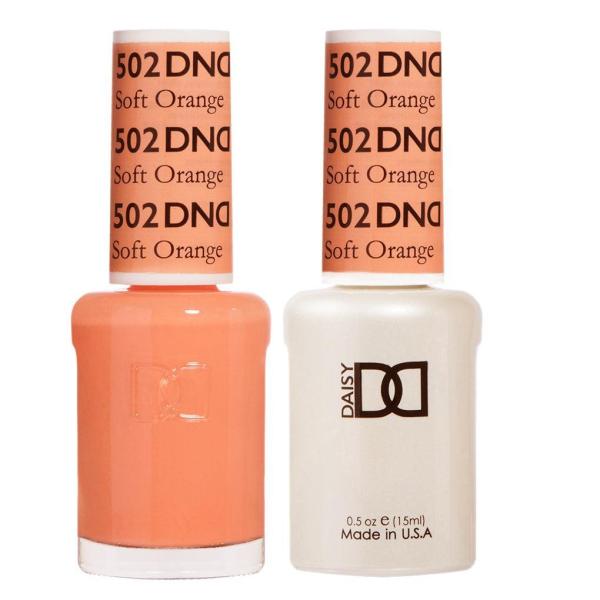 DND DC Gel & Lacquer Duo Soft Orange #502