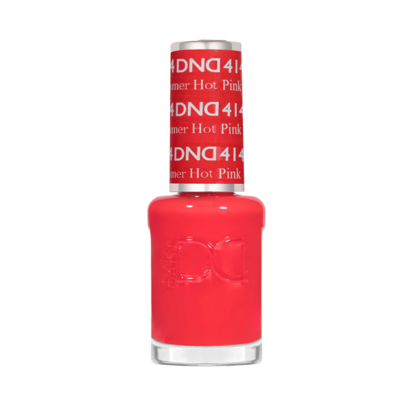 DND DC Gel & Lacquer Duo Summer Hot Pink #414