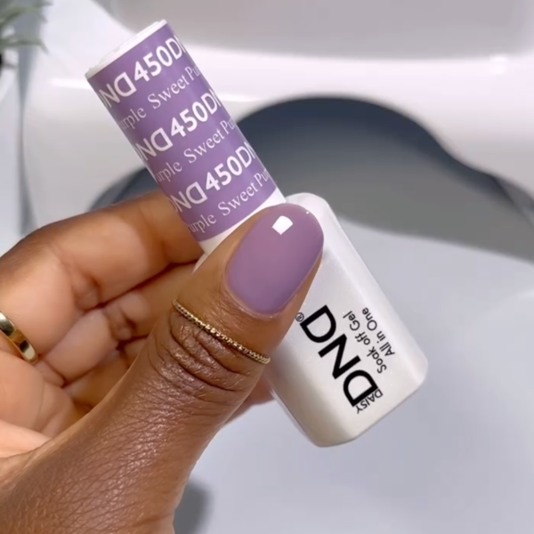DND DC Gel & Lacquer Duo Sweet Purple #450