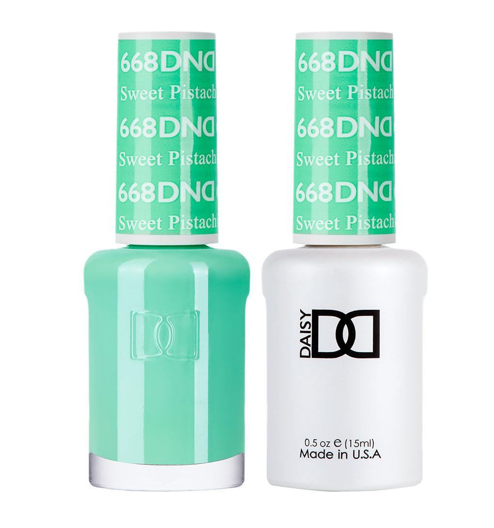 DND DC Gel & Lacquer Duo Sweet Pistachia #668