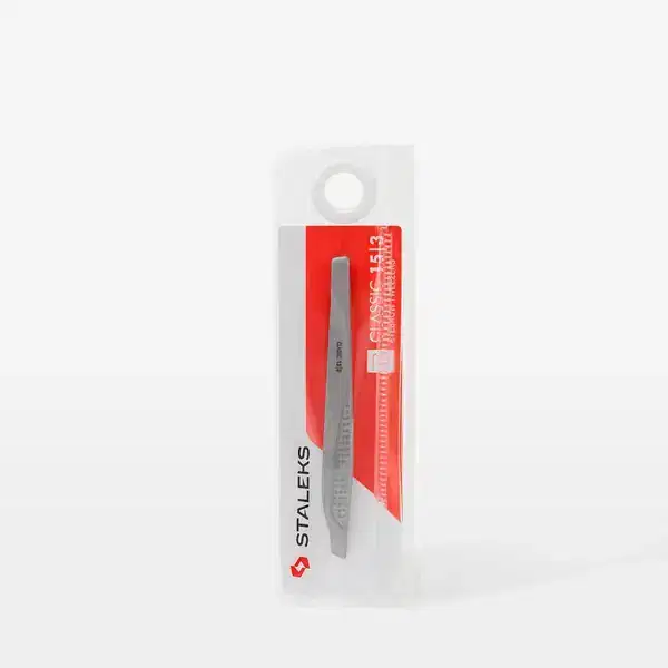 STALEKS Classic Eyebrow Tweezers Wide Slant