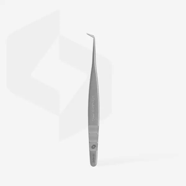 STALEKS Eyelash Tweezers Expert 40 Type 2 L-Shaped