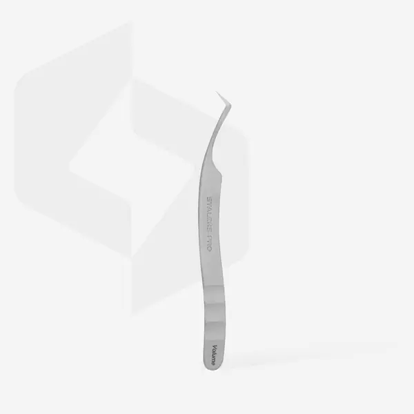 STALEKS Eyelash Tweezers Expert 41 Type 2 L Shaped