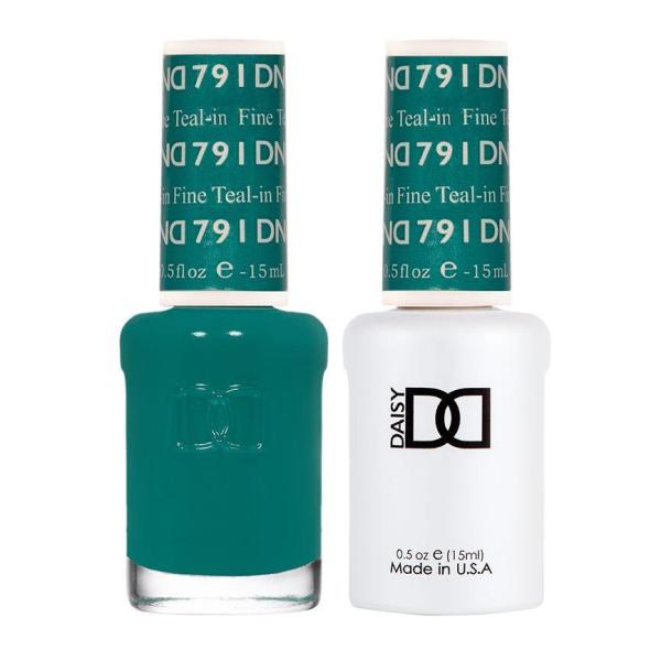 DND DC Gel & Lacquer Duo Teal-in Fine #791