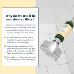 VOESH Citrus Crush. Detox & Energize. Shower & Empower Vitamin C Shower Filter For Scalp & Body.