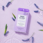 VOESH Pedi In A Box Basic 3 Step Lavender Reileve With Organic Olive & lavender Extract