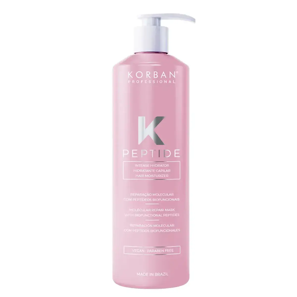 KORBAN K-Peptide Hair Moisturizer – Intense Hydrator – 450ml / 15.2 oz